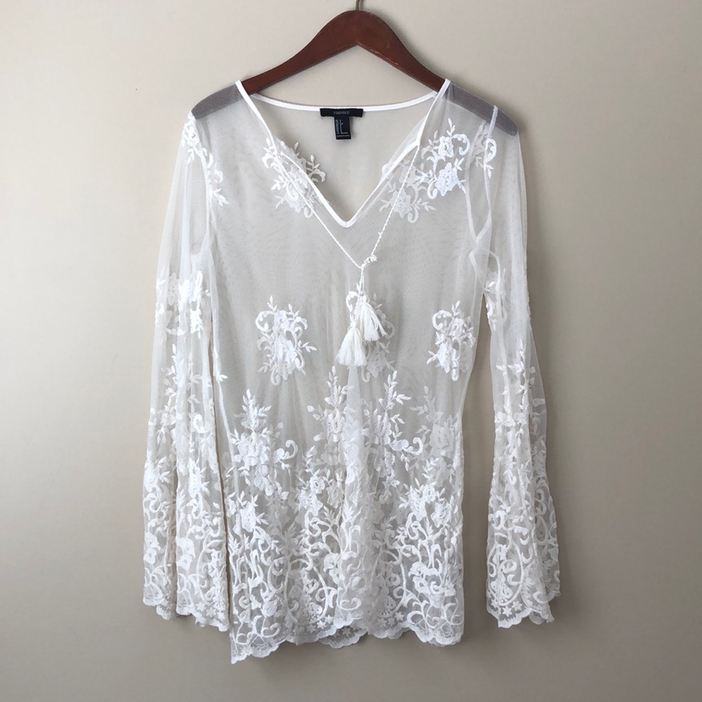 Lace Swimsuit Cover Up